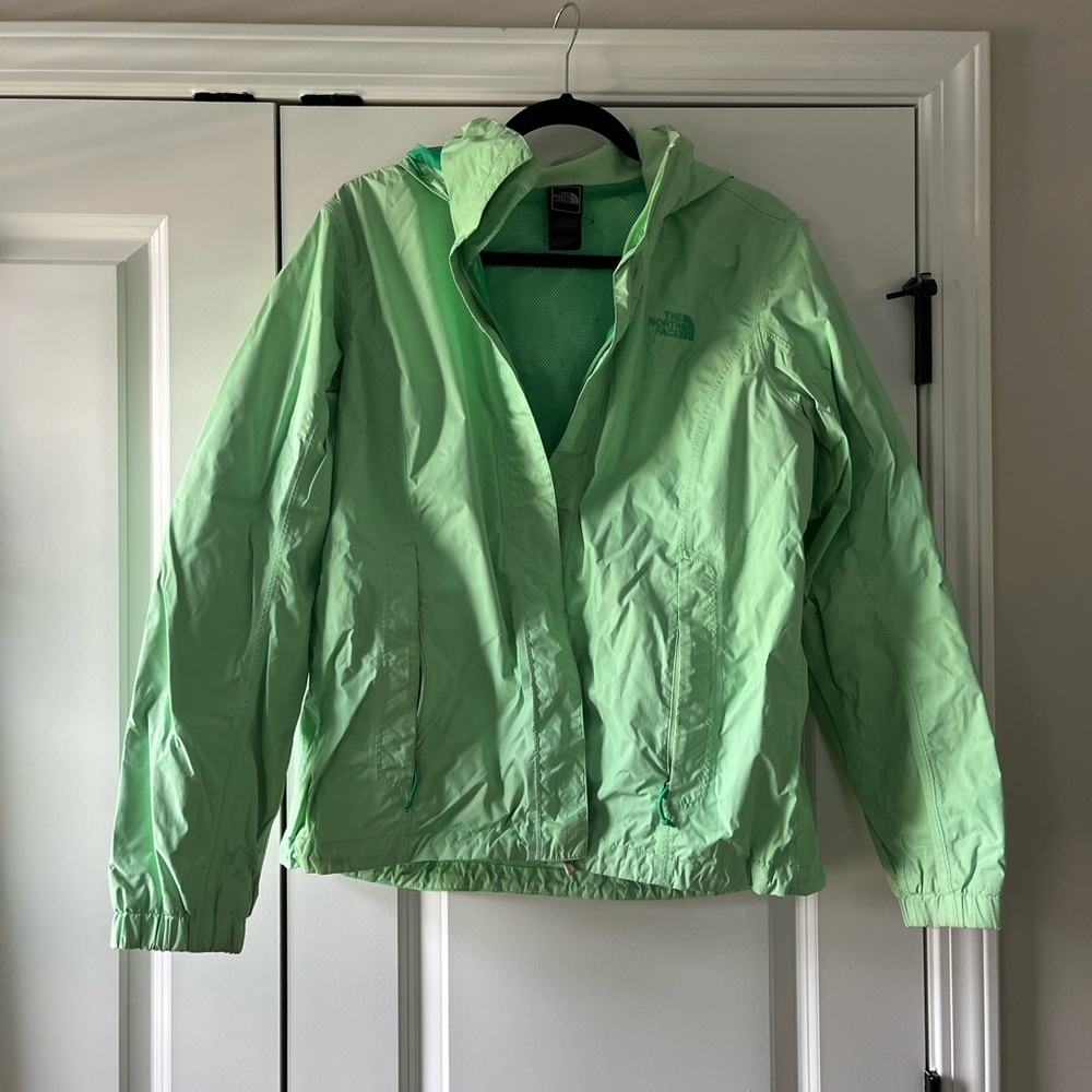 Women's Rain Green Jacket